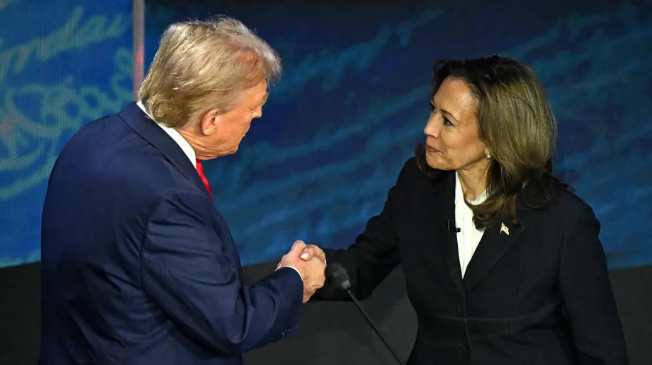 First Donald Trump and Kamala Harris’s 2024 presidential debate